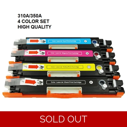 HP COMPATABLE TONER 310A/350A FULL SET